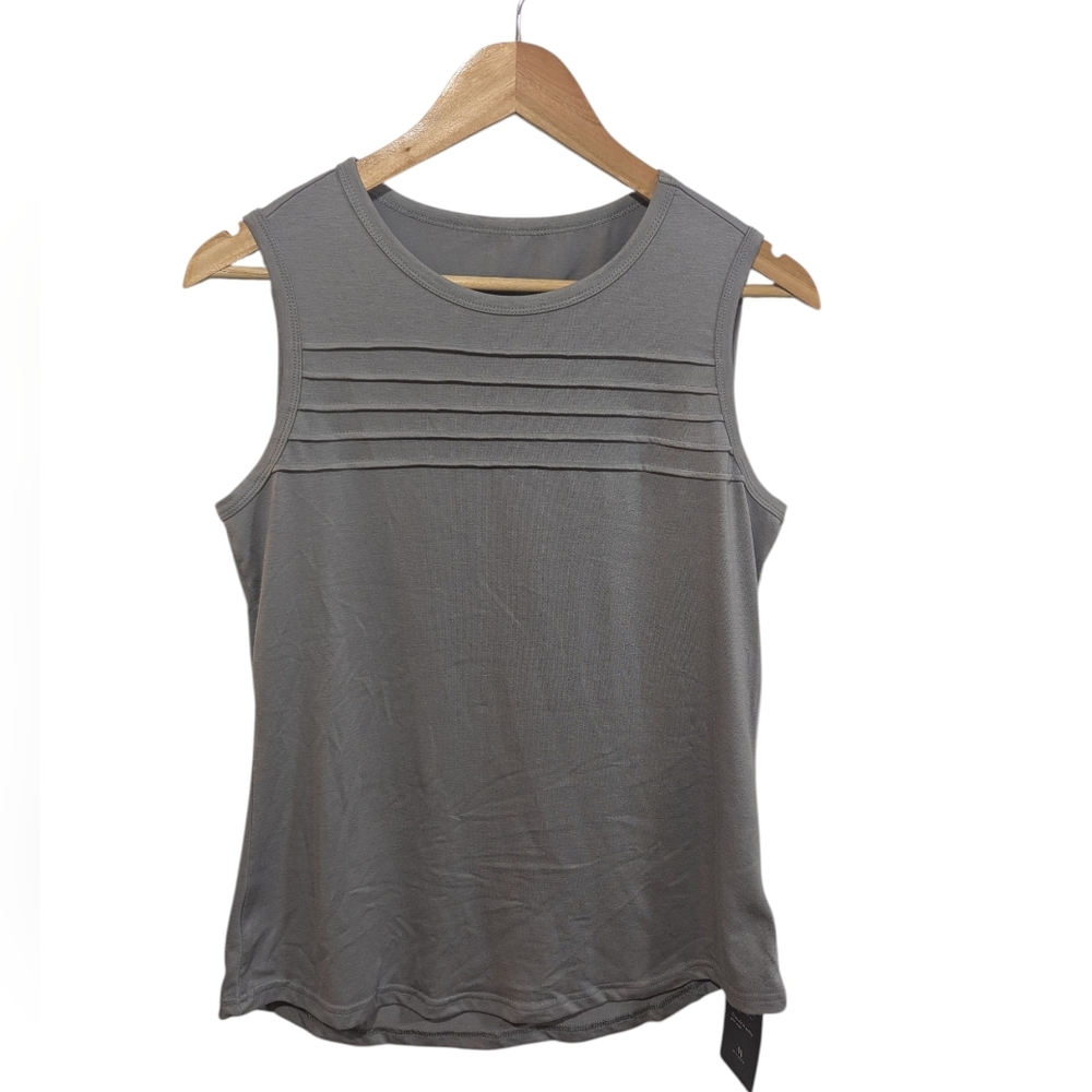 Micoson Gray Sleeveless Top Size Small